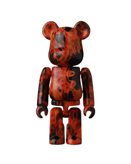 Bearbrick Series 44 Flame Pattern 100%